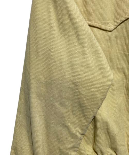 POLO RALPH LAUREN（ポロ・ラルフローレン）POLO RALPH LAUREN (ポロ・ラルフローレン) コーデュロイスイングトップ イエロー サイズ:Mの古着・服飾アイテム