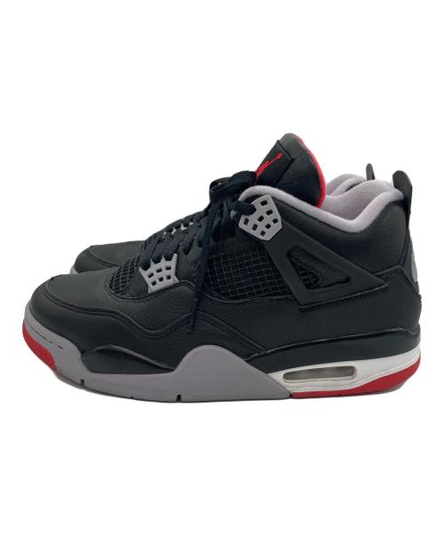 NIKE（ナイキ）NIKE (ナイキ) AIR JORDAN 4 RETRO ブラック サイズ:28.5cmの古着・服飾アイテム