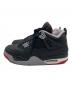 NIKE (ナイキ) AIR JORDAN 4 RETRO ブラック サイズ:28.5cm：18000円