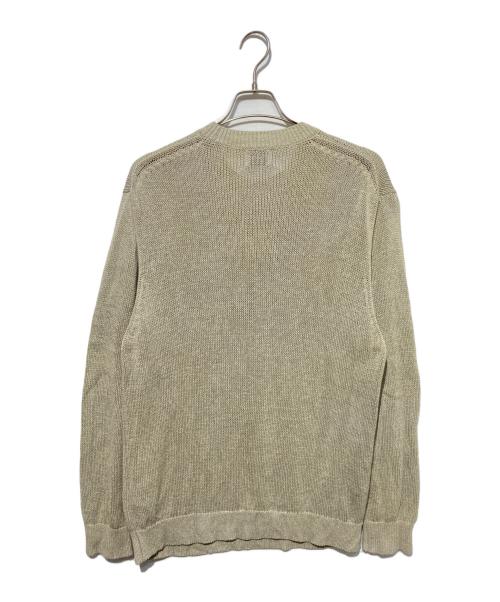 Yonetomi（ヨネトミ）yonetomi (ヨネトミ) NEW BASIC WASHI COTTON KNIT P/O ベージュ サイズ:4の古着・服飾アイテム
