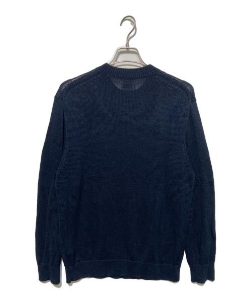 Yonetomi（ヨネトミ）yonetomi (ヨネトミ) NEW BASIC WASHI COTTON KNIT P/O ネイビー サイズ:4の古着・服飾アイテム
