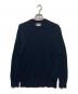 yonetomi（ヨネトミ）の古着「NEW BASIC WASHI COTTON KNIT P/O」｜ネイビー