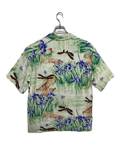 Sun Surf（サンサーフ）Sun Surf (サンサーフ) RAYON HAWAIIAN SHIRT グリーン サイズ:Lの古着・服飾アイテム