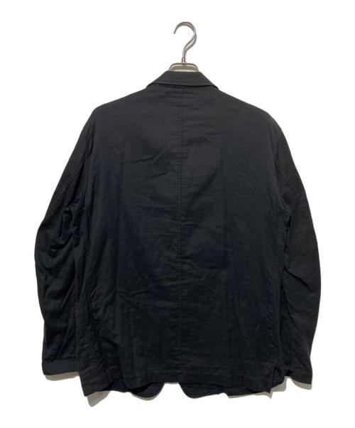 ISSEY MIYAKE（イッセイミヤケ）ISSEY MIYAKE (イッセイミヤケ) カバーオールジャケット ブラック サイズ:3の古着・服飾アイテム