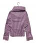 Vivienne Westwood LONDON (ヴィヴィアンウエストウッド ロンドン) スクエアアシンメトリーシャツ ピンク サイズ:UK10：15000円
