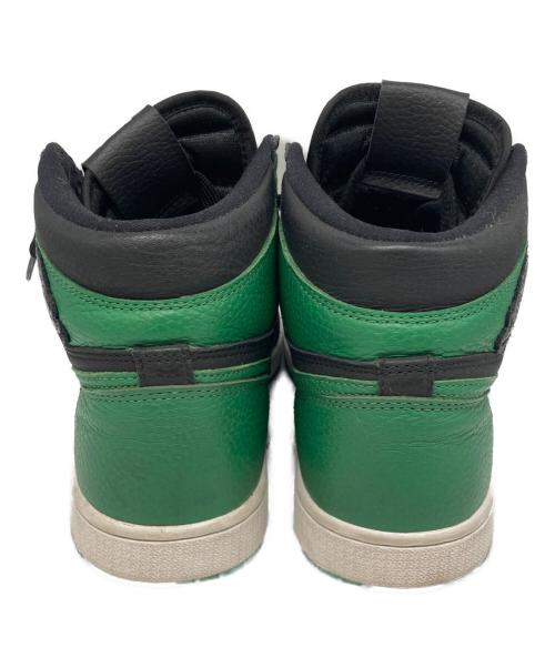 NIKE（ナイキ）NIKE (ナイキ) Retro High OG ハイカットスニーカー ブラック×グリーン サイズ:25.5の古着・服飾アイテム