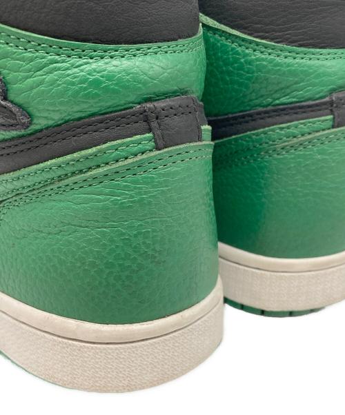 NIKE（ナイキ）NIKE (ナイキ) Retro High OG ハイカットスニーカー ブラック×グリーン サイズ:25.5の古着・服飾アイテム