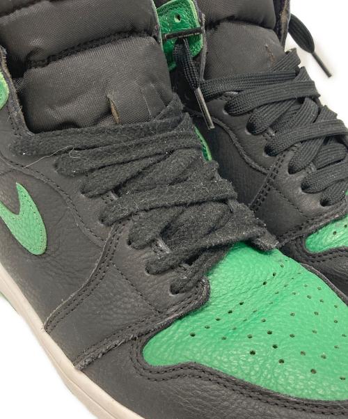 NIKE（ナイキ）NIKE (ナイキ) Retro High OG ハイカットスニーカー ブラック×グリーン サイズ:25.5の古着・服飾アイテム
