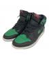 NIKE（ナイキ）の古着「Retro High OG ハイカットスニーカー」｜ブラック×グリーン