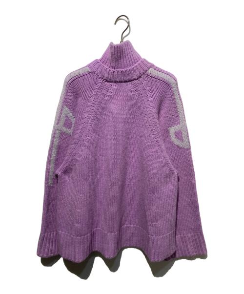 patou（パトゥ）patou (パトゥ) タートルネックニット パープル サイズ:XSの古着・服飾アイテム