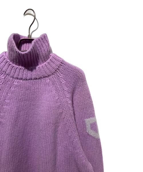 patou（パトゥ）patou (パトゥ) タートルネックニット パープル サイズ:XSの古着・服飾アイテム