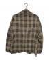 T-JACKET By TONELLO (ティージャケット バイ トネッロ) チェックテーラードジャケット ベージュ サイズ:XL：8000円