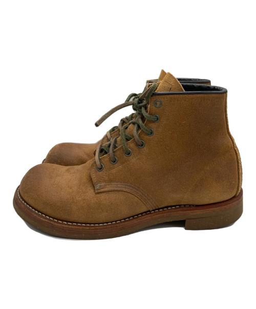 RED WING（レッドウィング）RED WING (レッドウィング) NIGEL CABOURN (ナイジェルケーボン) Harris Tweed (ハリスツイード) マンソンブーツ ブラウン サイズ:US9 1/2Dの古着・服飾アイテム