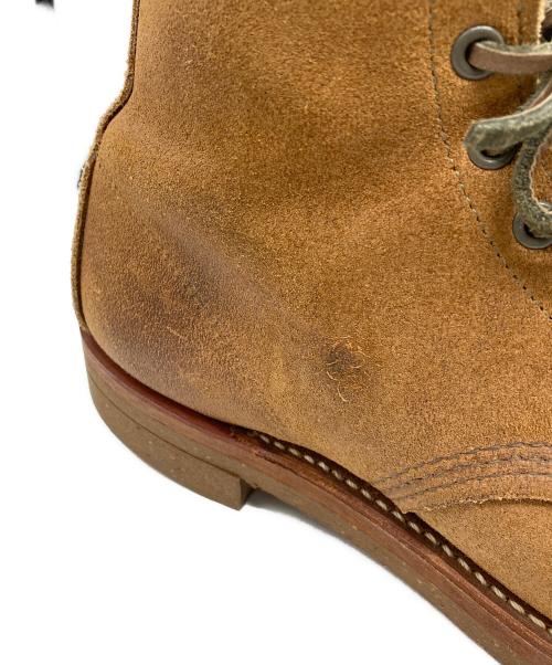 RED WING（レッドウィング）RED WING (レッドウィング) NIGEL CABOURN (ナイジェルケーボン) Harris Tweed (ハリスツイード) マンソンブーツ ブラウン サイズ:US9 1/2Dの古着・服飾アイテム