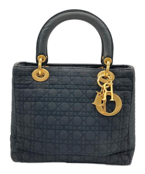 Christian Dior（クリスチャン ディオール）Christian Dior (クリスチャン ディオール) キルティングバッグ ブラックの古着・服飾アイテム