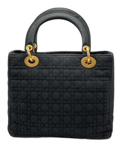 Christian Dior（クリスチャン ディオール）Christian Dior (クリスチャン ディオール) キルティングバッグ ブラックの古着・服飾アイテム