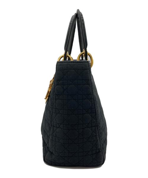 Christian Dior（クリスチャン ディオール）Christian Dior (クリスチャン ディオール) キルティングバッグ ブラックの古着・服飾アイテム
