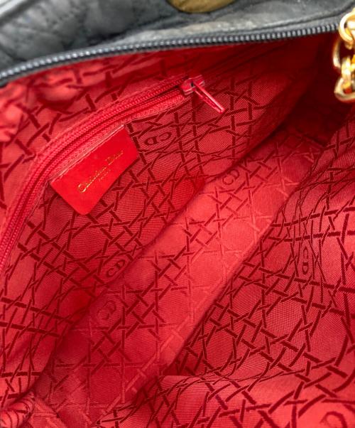 Christian Dior（クリスチャン ディオール）Christian Dior (クリスチャン ディオール) キルティングバッグ ブラックの古着・服飾アイテム