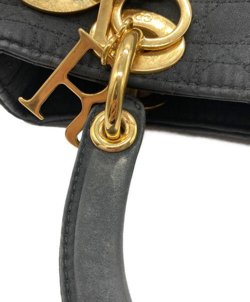 Christian Dior（クリスチャン ディオール）Christian Dior (クリスチャン ディオール) キルティングバッグ ブラックの古着・服飾アイテム