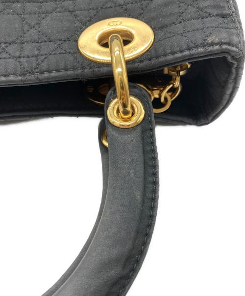 Christian Dior（クリスチャン ディオール）Christian Dior (クリスチャン ディオール) キルティングバッグ ブラックの古着・服飾アイテム