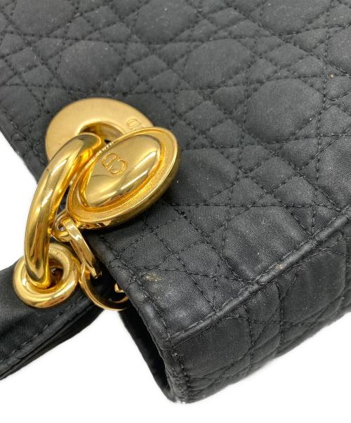 Christian Dior（クリスチャン ディオール）Christian Dior (クリスチャン ディオール) キルティングバッグ ブラックの古着・服飾アイテム