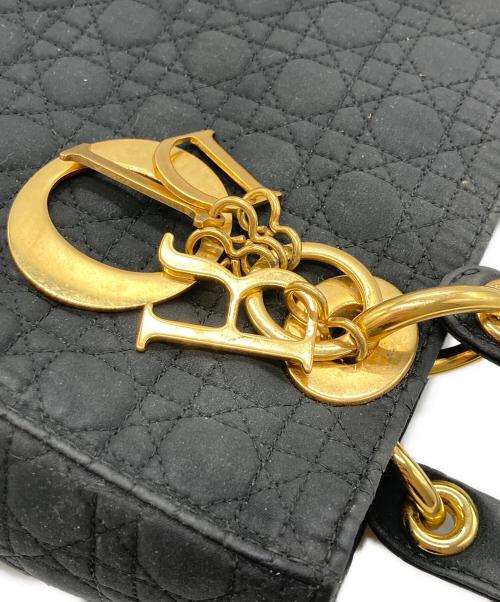 Christian Dior（クリスチャン ディオール）Christian Dior (クリスチャン ディオール) キルティングバッグ ブラックの古着・服飾アイテム