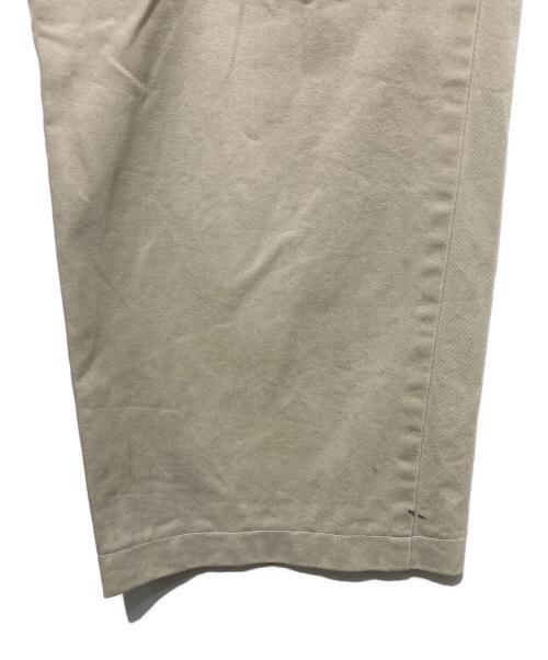 POLO RALPH LAUREN（ポロ・ラルフローレン）POLO RALPH LAUREN (ポロ・ラルフローレン) 2タックチノトラウザー ベージュ サイズ:W36の古着・服飾アイテム