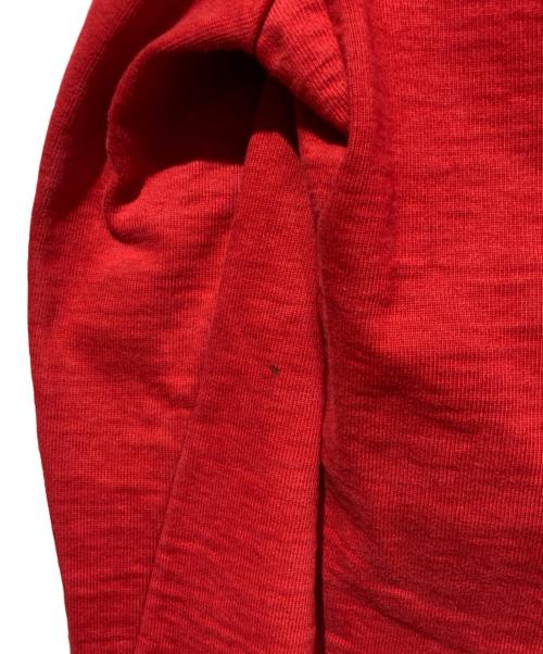 wjk（ダブルジェイケー）wjk (ダブルジェイケー) ヘビーウェイトジップパーカー レッド サイズ:Lの古着・服飾アイテム