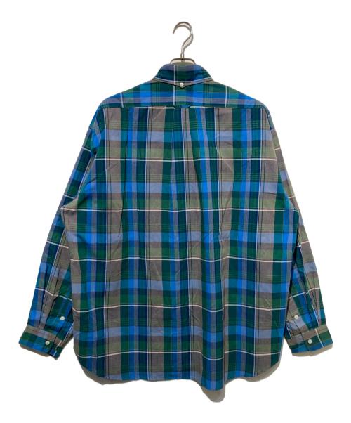 THE NORTH FACE（ザ ノース フェイス）THE NORTH FACE (ザ ノース フェイス) ロングスリーブマドラスシャツ ブルー サイズ:XLの古着・服飾アイテム