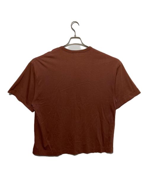 DRIES VAN NOTEN（ドリスヴァンノッテン）DRIES VAN NOTEN (ドリスヴァンノッテン) クルーネックTシャツ ブラウン サイズ:Sの古着・服飾アイテム