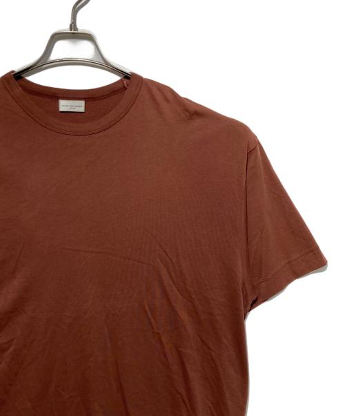 DRIES VAN NOTEN（ドリスヴァンノッテン）DRIES VAN NOTEN (ドリスヴァンノッテン) クルーネックTシャツ ブラウン サイズ:Sの古着・服飾アイテム
