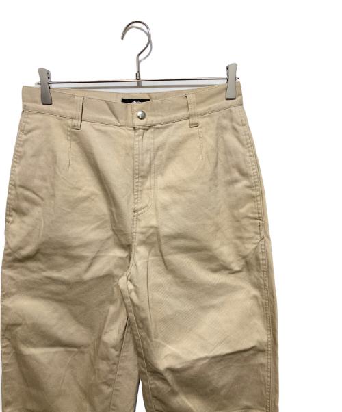 stussy（ステューシー）stussy (ステューシー) CHINO WORK PANT ベージュ サイズ:28の古着・服飾アイテム