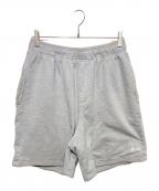 stussyステューシー）の古着「DOUBLE LAYER JERSEY SHORT」｜グレー
