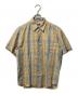 stussy（ステューシー）の古着「チェックシャツ」｜ベージュ