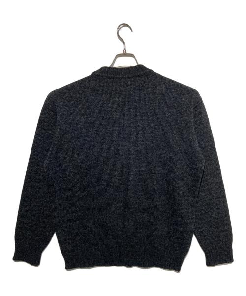 VERSACE JEANS COUTURE（ヴェルサーチ ジーンズクチュール）VERSACE JEANS COUTURE (ヴェルサーチ ジーンズクチュール) クルーネックニット グレー サイズ:Lの古着・服飾アイテム