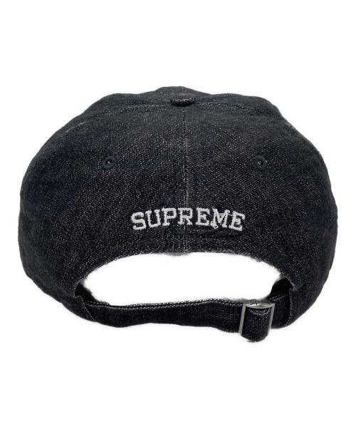 SUPREME（シュプリーム）Supreme (シュプリーム) Cordura Denim S Logo 6-Panel Cap ブラックの古着・服飾アイテム