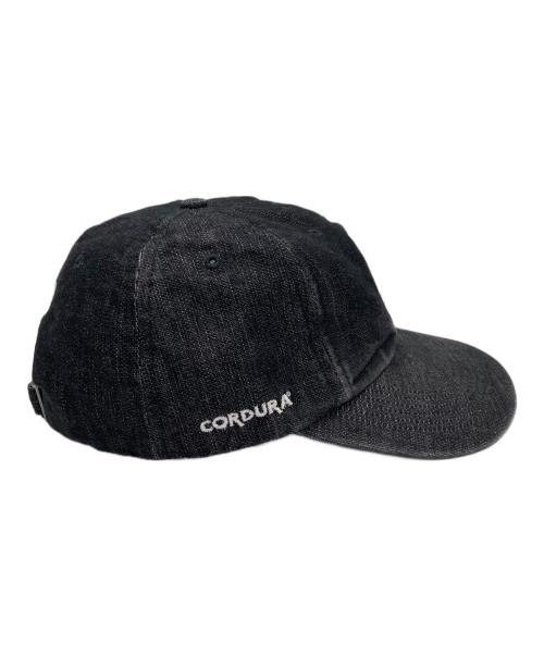 SUPREME（シュプリーム）Supreme (シュプリーム) Cordura Denim S Logo 6-Panel Cap ブラックの古着・服飾アイテム