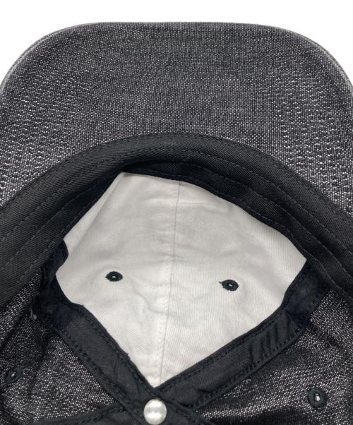 SUPREME（シュプリーム）Supreme (シュプリーム) Cordura Denim S Logo 6-Panel Cap ブラックの古着・服飾アイテム