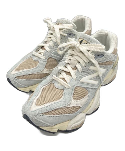 NEW BALANCE（ニューバランス）NEW BALANCE (ニューバランス) ローカットスニーカー ホワイト×グレー サイズ:24cmの古着・服飾アイテム