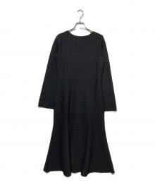HER LIP TO（ハーリップトゥ）の古着「Mermaid Jacquard Dres」｜ブラック