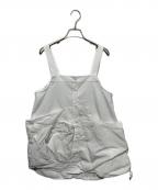 UN3D.アンスリード）の古着「DOCKING SHIRT CAMISOLE」｜ホワイト