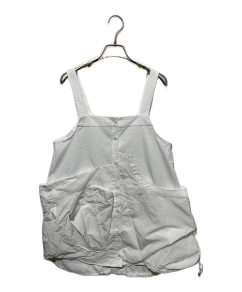 UN3D.（アンスリード）UN3D. (アンスリード) DOCKING SHIRT CAMISOLE ホワイト サイズ:38の古着・服飾アイテム