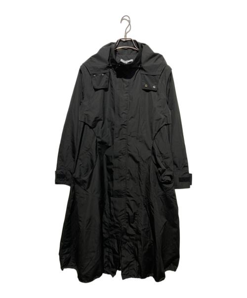 UN3D.（アンスリード）UN3D. (アンスリード) 2WAY HOOD LIGHT CT ブラック サイズ:38の古着・服飾アイテム