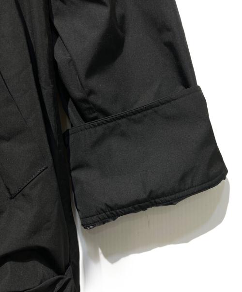 UN3D.（アンスリード）UN3D. (アンスリード) 2WAY HOOD LIGHT CT ブラック サイズ:38の古着・服飾アイテム