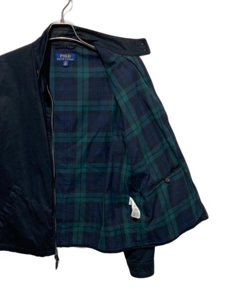 POLO RALPH LAUREN（ポロ・ラルフローレン）POLO RALPH LAUREN (ポロ・ラルフローレン) スイングトップ ブラック サイズ:Mの古着・服飾アイテム