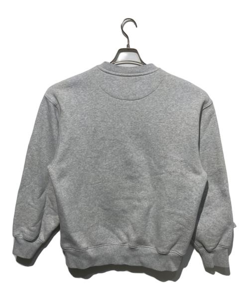 PALACE（パレス）PALACE (パレス) SHOP LOCATOR CREW スウェット グレー サイズ:Ｍの古着・服飾アイテム