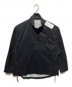 N.HOOLYWOODエヌ ハリウッド）の古着「ハーフジップナイロンジャケット」｜ブラック