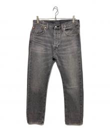 LEVI'S PReMIUM（リーバイス プレミアム）の古着「501セルビッジデニムストレート」｜ブラック