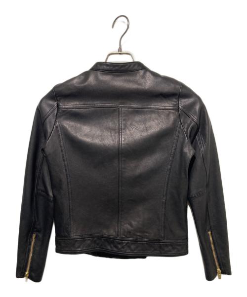 Noble（ノーブル）Noble (ノーブル) レザーライダースジャケット ブラック サイズ:36の古着・服飾アイテム