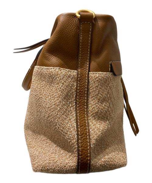 GIANNI CHIARINI（ジャンニ キアリーニ）GIANNI CHIARINI (ジャンニ キアリーニ) 2WAYバッグ ベージュの古着・服飾アイテム